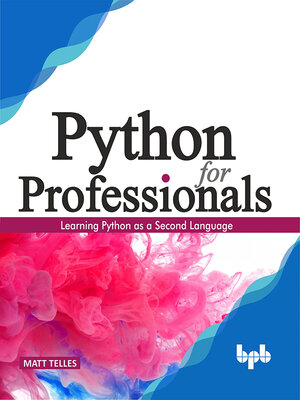cover image of Python for Professionals